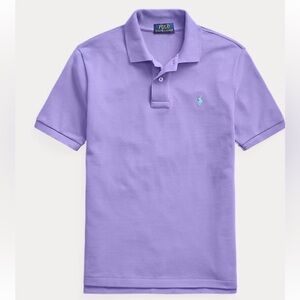 Ralph Lauren Men's Polo Shirt in Light Purple  XL